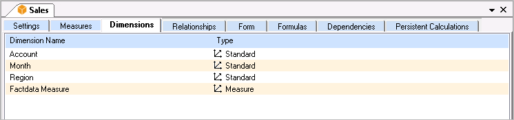 Create Cubes From Tables Example
