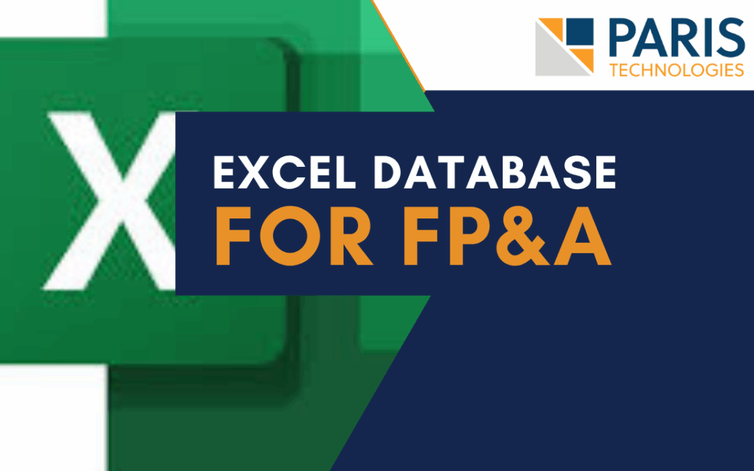 An Excel Database & SQL Server Reporting for Real-time Financials with PowerExcel
