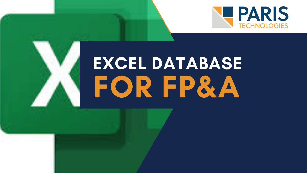 An Excel Database & SQL Server Reporting for Real-time Financials with PowerExcel